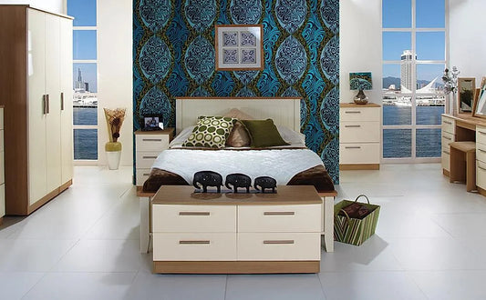 Chest of Drawers White 6 Drawer