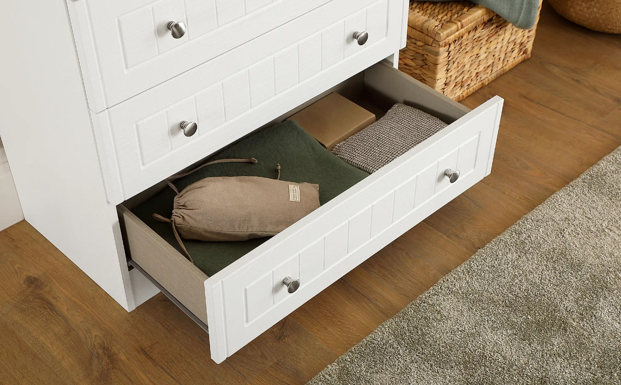 Chest Of Drawers : Oak 6 Drawer Dressing Table
