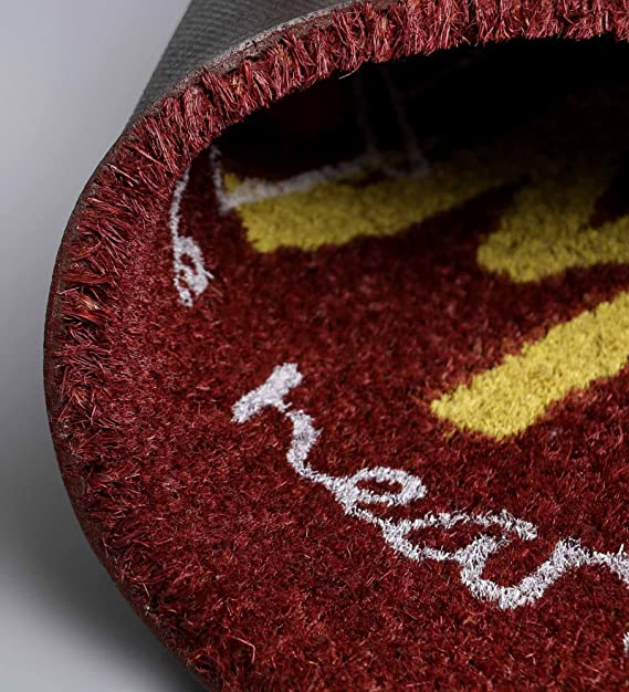 Doormats: Coconut Fiber Printed Doormat Mats for Front/Entryway with Thickened Non-Slip for Outdoor and Indoor