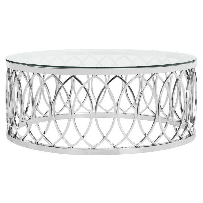 Coffee Table: Glass Frame Coffee Table