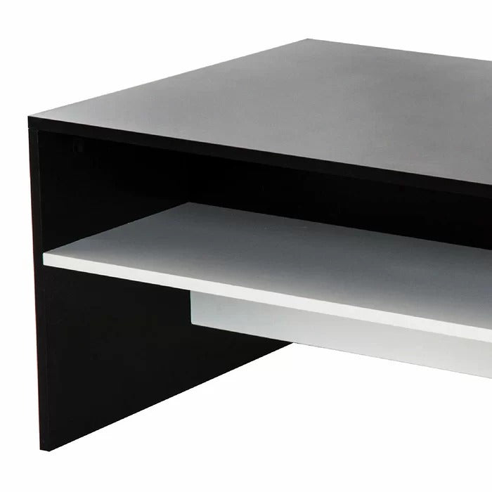 Coffee Table: Modern Acacia Wood Coffee Table