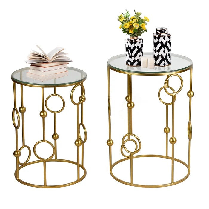 Coffee Table Set: 2 Piece Coffee Table Set