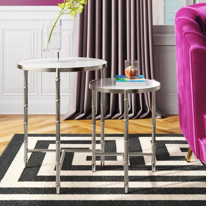 Coffee Table Set : 3 Legs Coffee Table