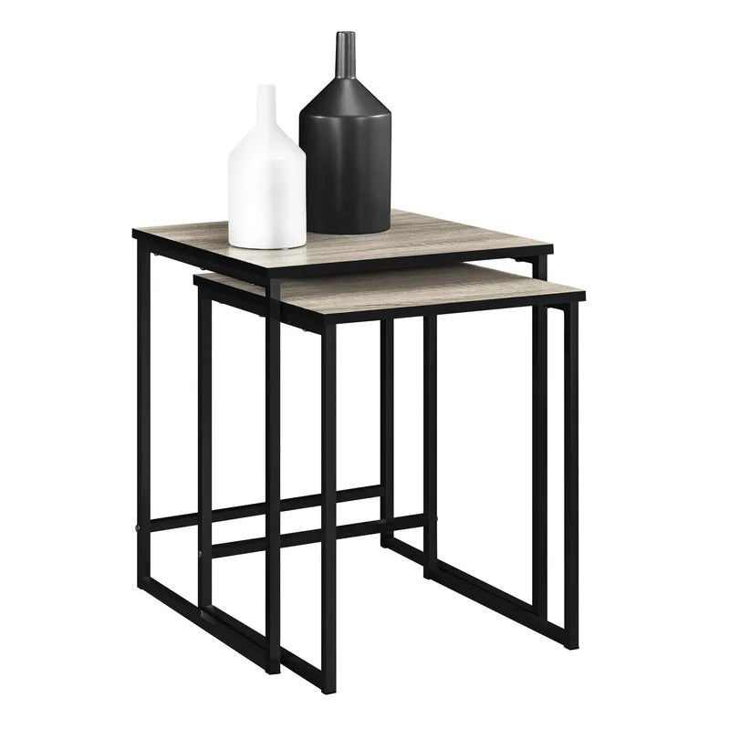 Coffee Table Set : JOY Sled Nesting Tables