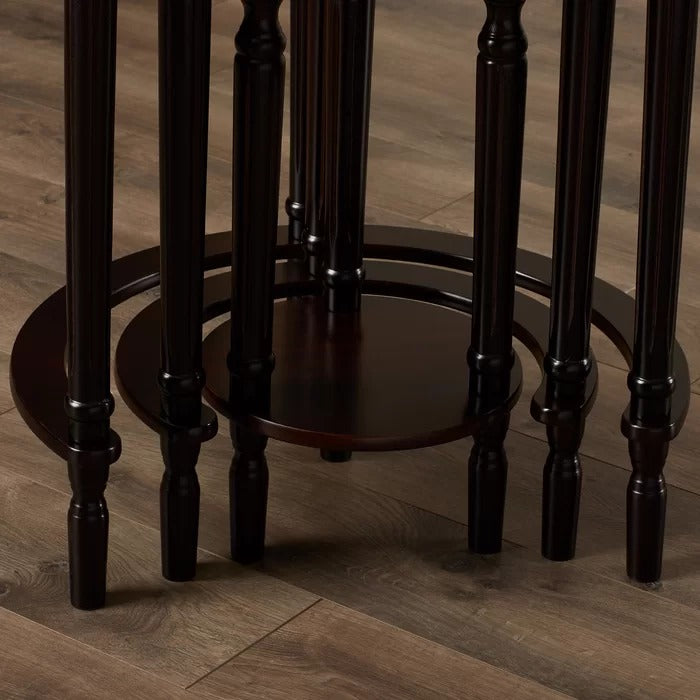 Coffee Table Set : Modern Wooden 3 Legs Coffee Table