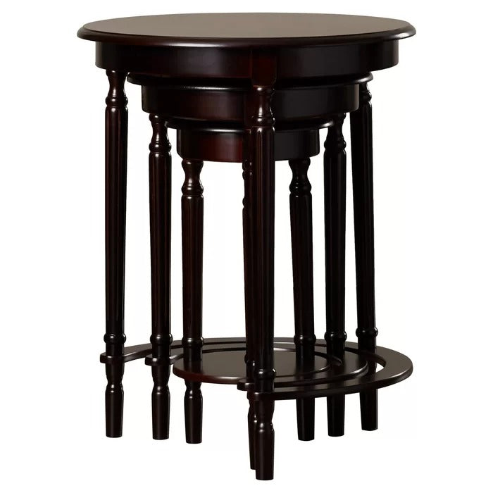 Coffee Table Set : Modern Wooden 3 Legs Coffee Table
