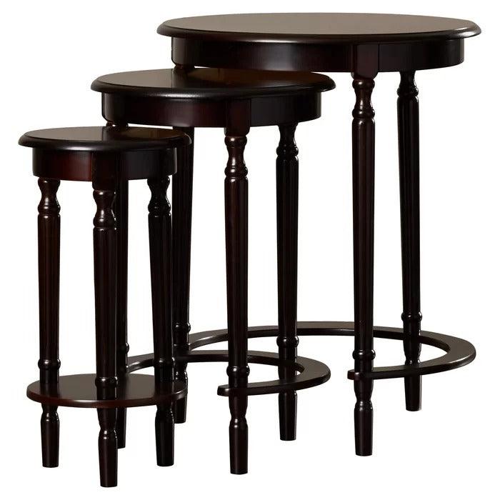 Coffee Table Set : Modern Wooden 3 Legs Coffee Table