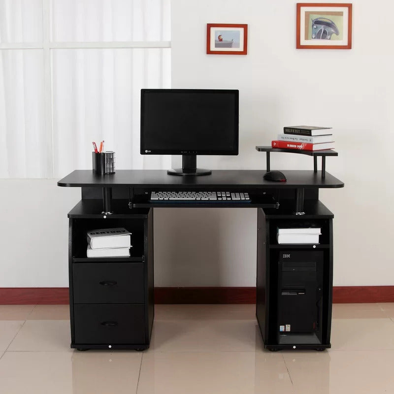 Computer Desk : ANDY wood base Desk