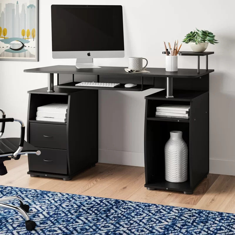 Computer Desk : ANDY wood base Desk