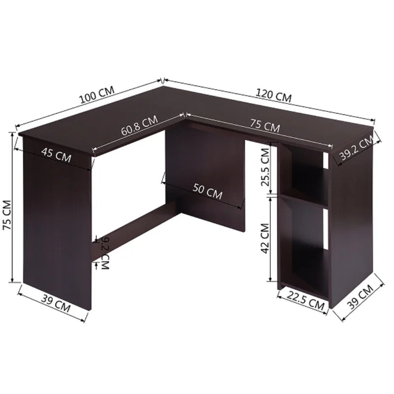 Computer Desk : BEN L-Shape Writing Desk