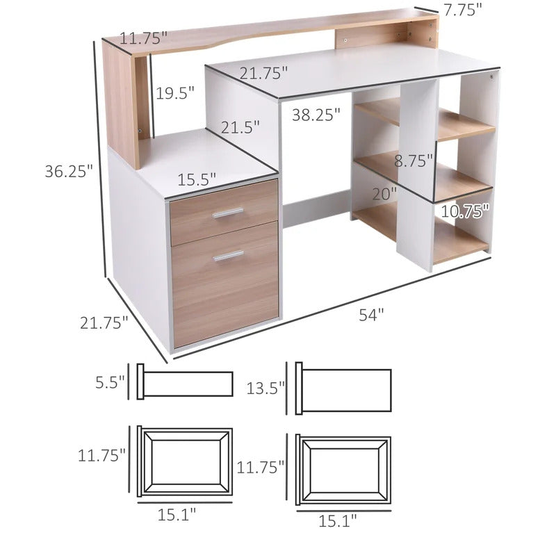 Computer Desk: Larscella Desk