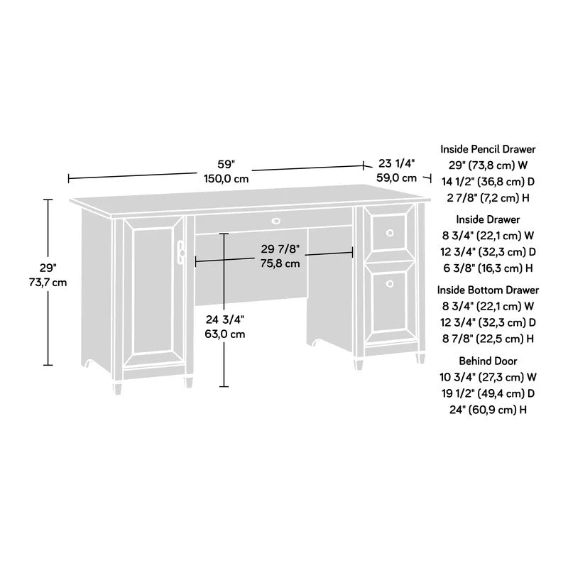 Computer Desk : SID Traditional Study Table