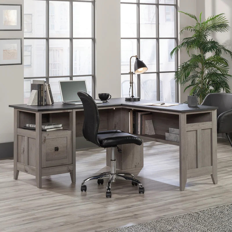 Computer Desk: Urabel L-Shape Executive Desk