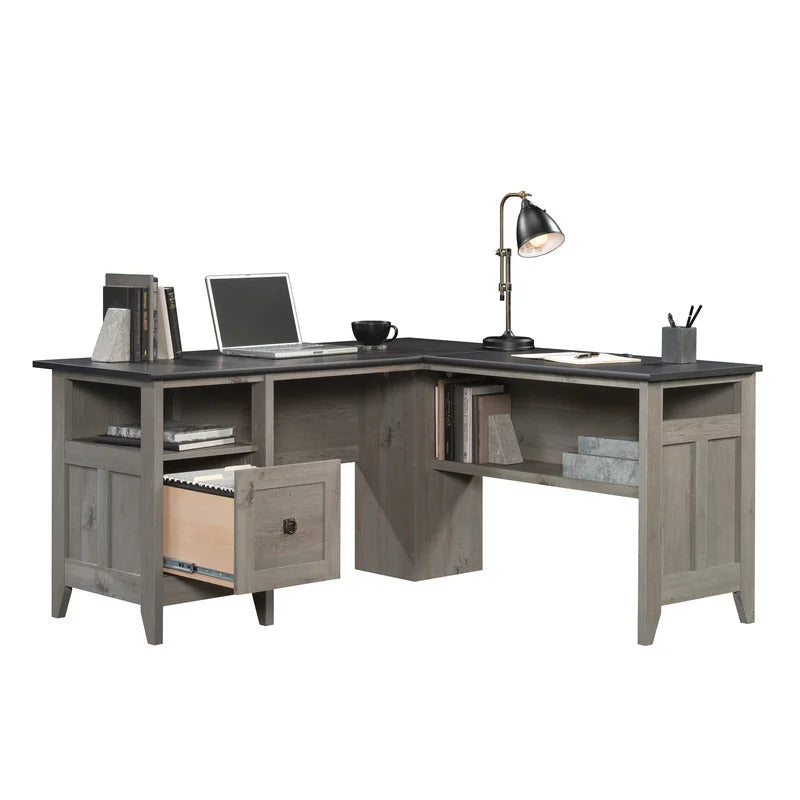 Computer Desk: Urabel L-Shape Executive Desk