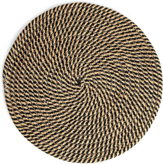 Carpets: Cotton Natural Reversible Floor Mats Round