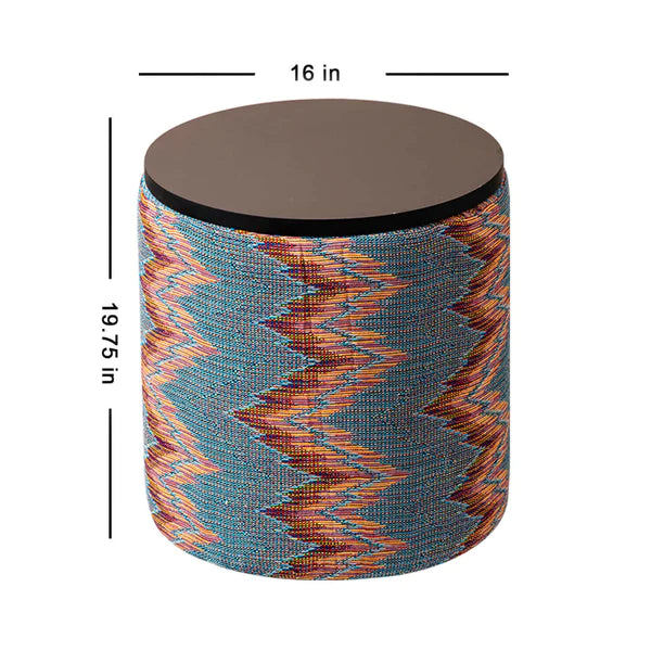 Storage Ottomans: Cotton Storage Ottoman
