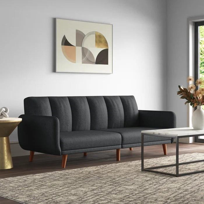 Couch: 81'' Square Arm Sofa