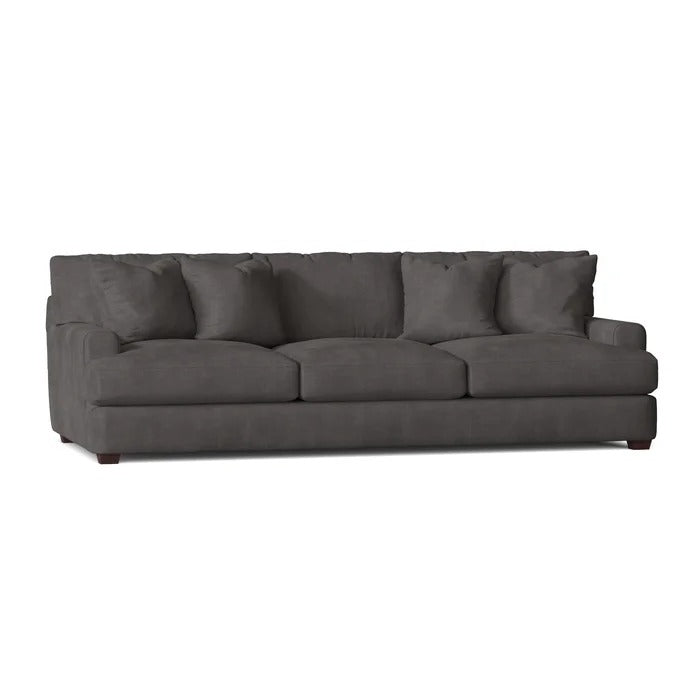Couch: 90'' Recessed Arm Sofa with Reversible Cushions