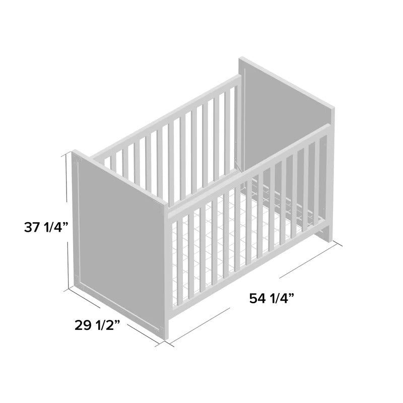 Cribs: 2-in-1 Convertible Crib