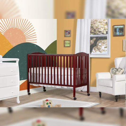 Cribs 2-in-1 Standard Convertible Portable Crib