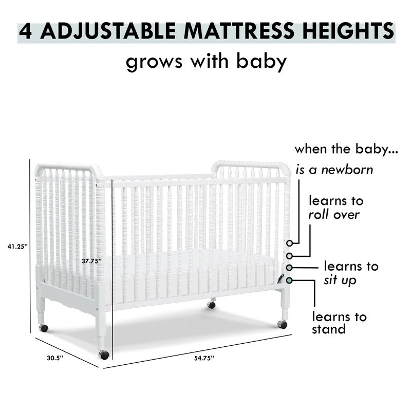 Cribs: 3-in-1 Standard Convertible Portable Crib