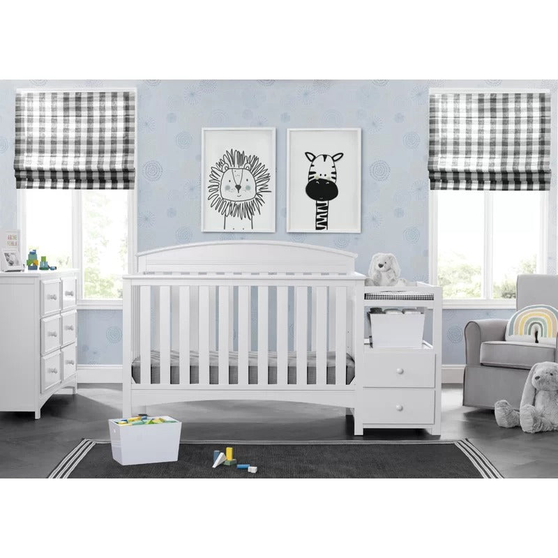 Cribs: 4-in-1 Convertible Crib and Changer