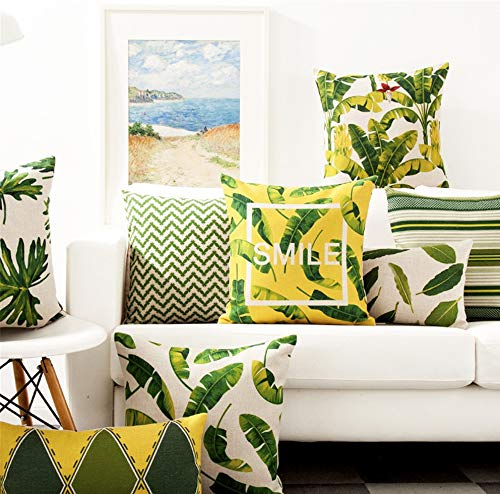 Cushion Covers: Cotton Abstract Decorative Throw Pillow Cushion Covers Set of 5