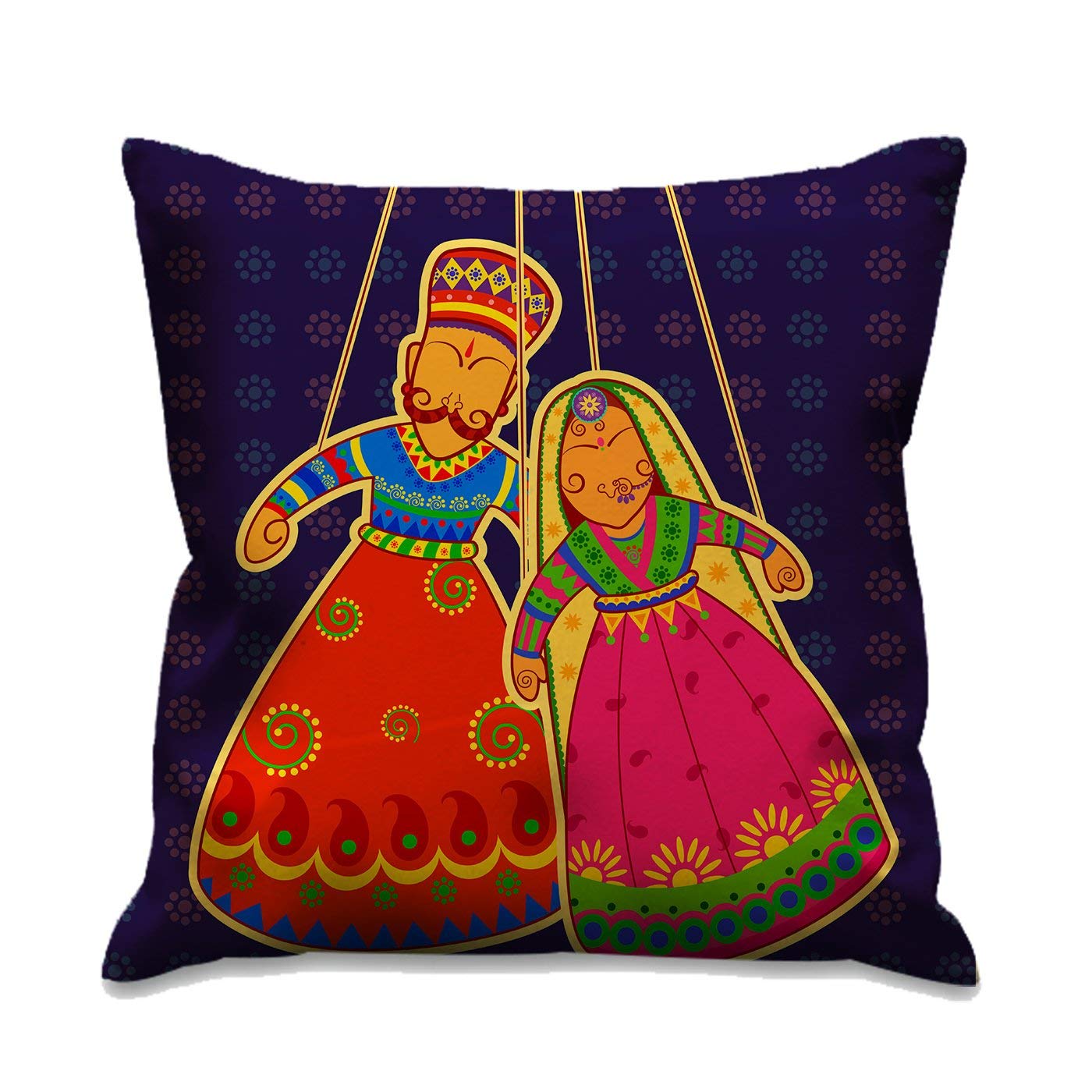 Cushion Covers: Set of 5 Jute Throw/Pillow Cushion Covers