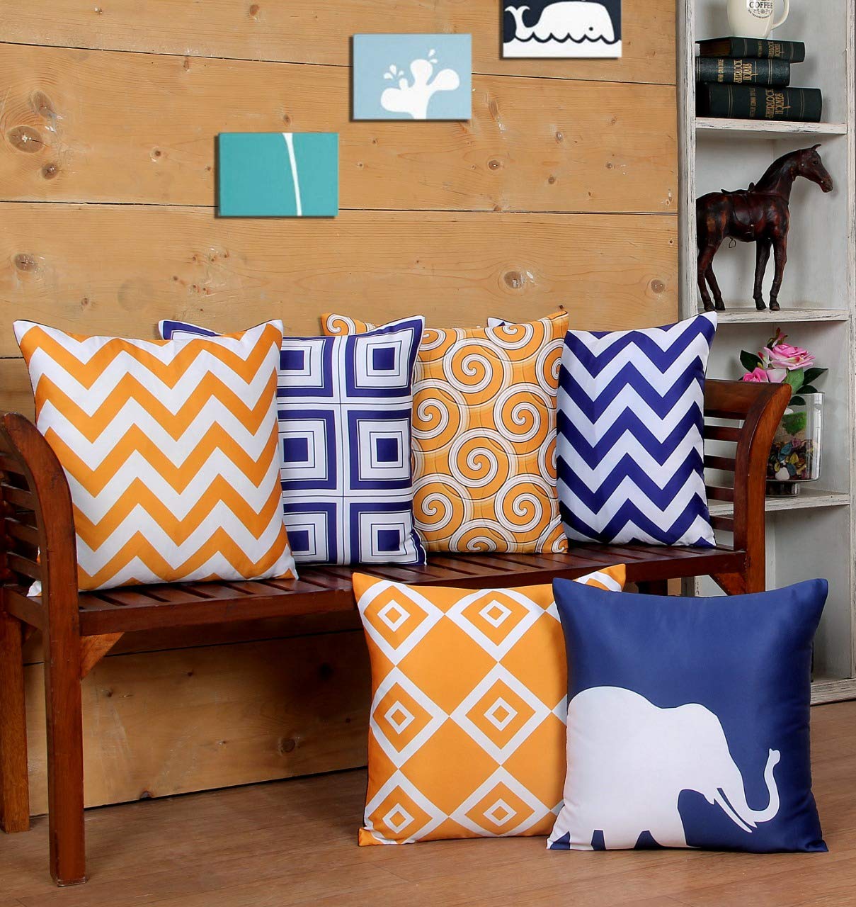 Cushion Covers: Velvet Cotton Decorative Throw Pillow/Cushion Covers