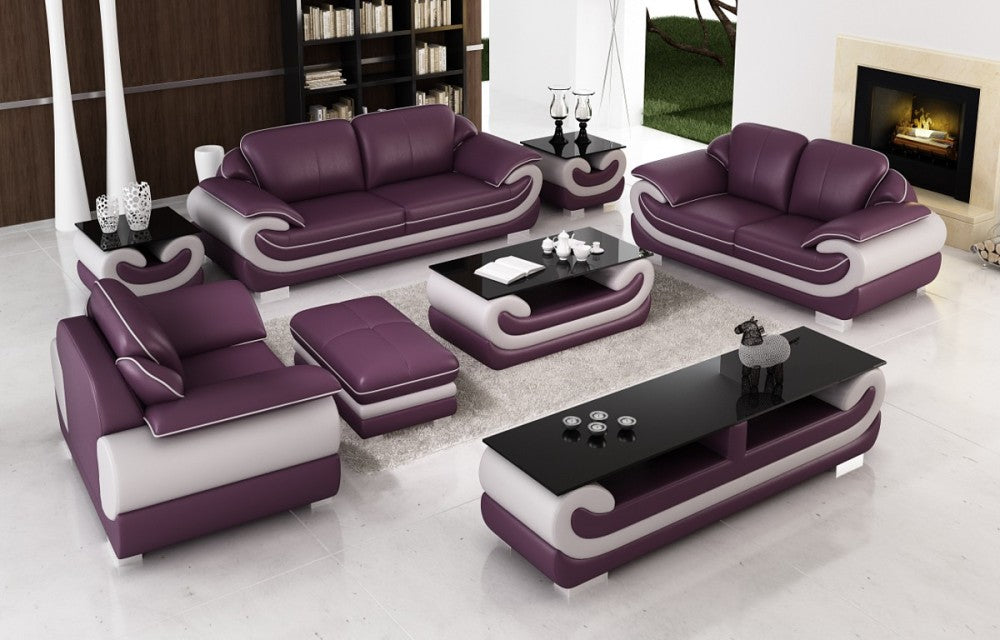 Designer Sofa Set:- Fabric Leatherette Lounge Luxury Furniture Sofa Set