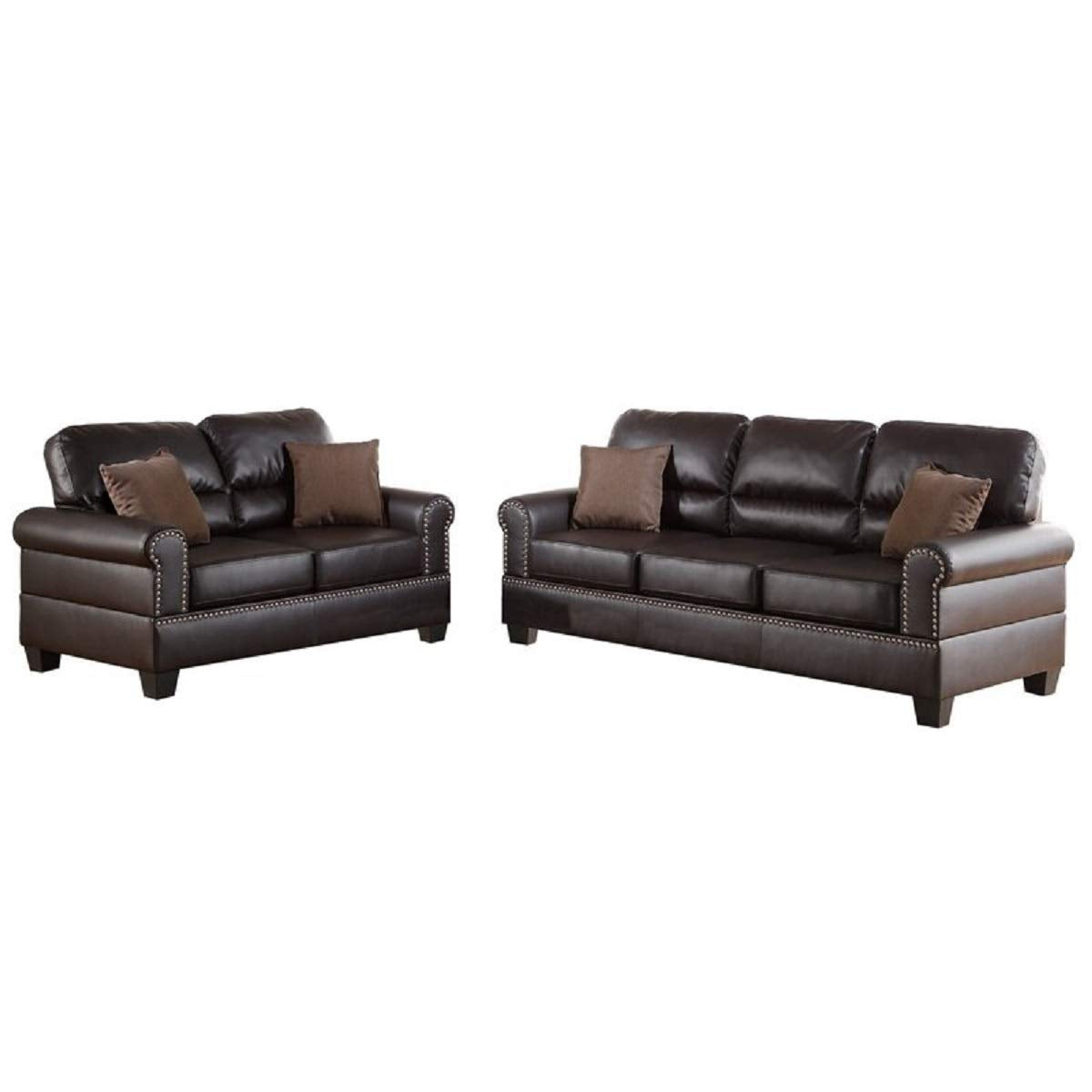 Designer Sofa Set:- ZIAA 3+2 Leatherette Sofa Set Luxury Furniture