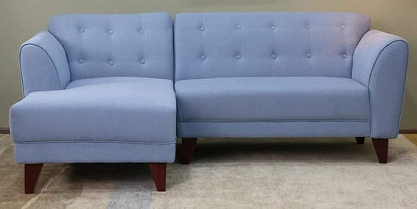 Designer Sofa Set:- LAILY L Shape Fabric 4 Seater Sofa Set Luxury Furniture