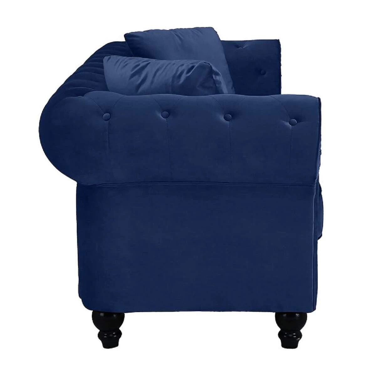 Designer Sofa Set:- Logue 3 Seater Velvet Fabric Sofa Set luxury furniture