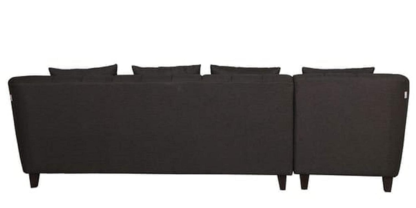 Designer Sofa Set:- Luxury Furniture L Shape 5 Seater Fabric Sofa Set