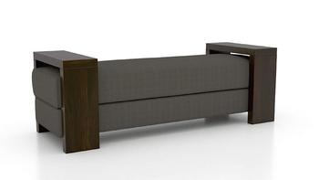Designer Sofa Set:- Paes 3+2+1 Fabric Wooden Luxury Furniture Sofa Set
