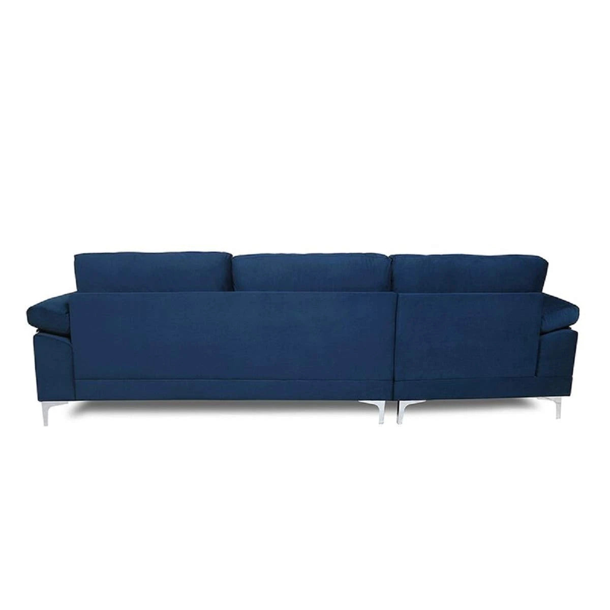 Designer Sofa Set:- Daiyan L Shape 5 Seater Velvet Luxury Furniture Sofa Set