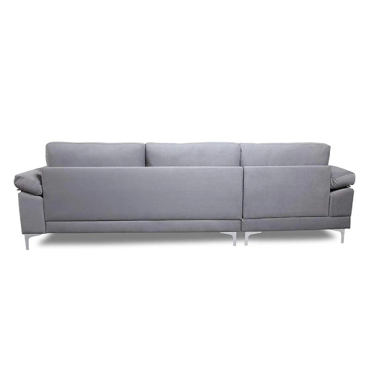 Designer Sofa Set:- Daiyan L Shape 5 Seater Velvet Luxury Furniture Sofa Set