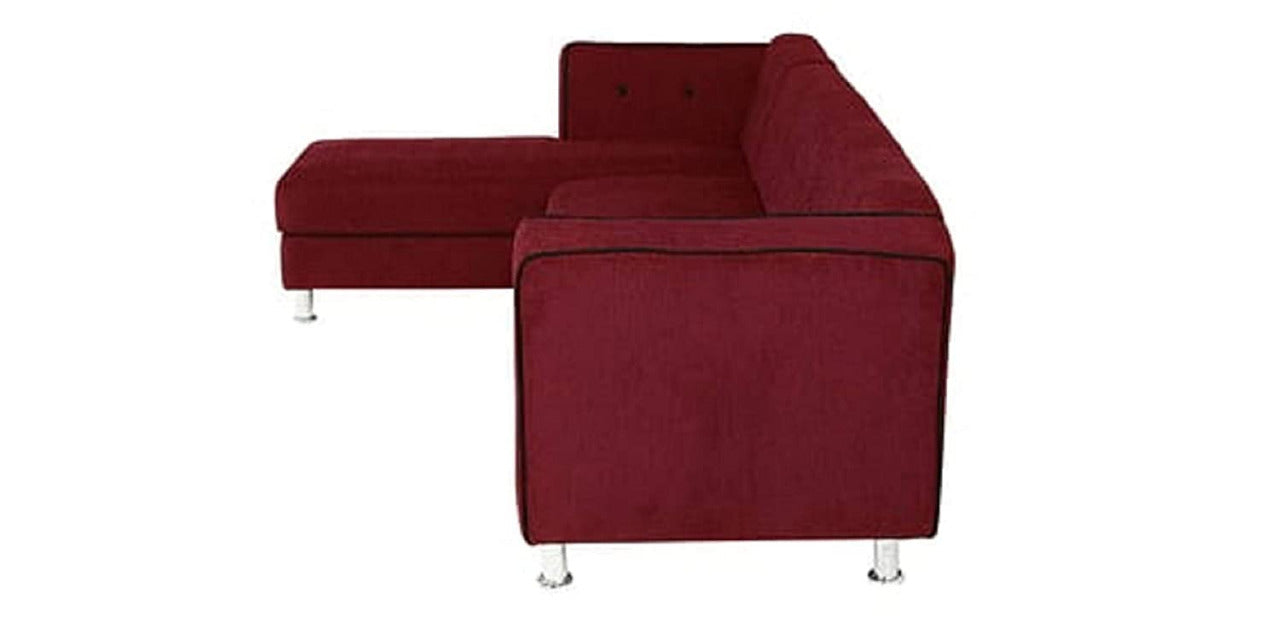 Designer Sofa Set:- Dora L Shape 5 Seater Fabric Luxury Furniture Sofa Set