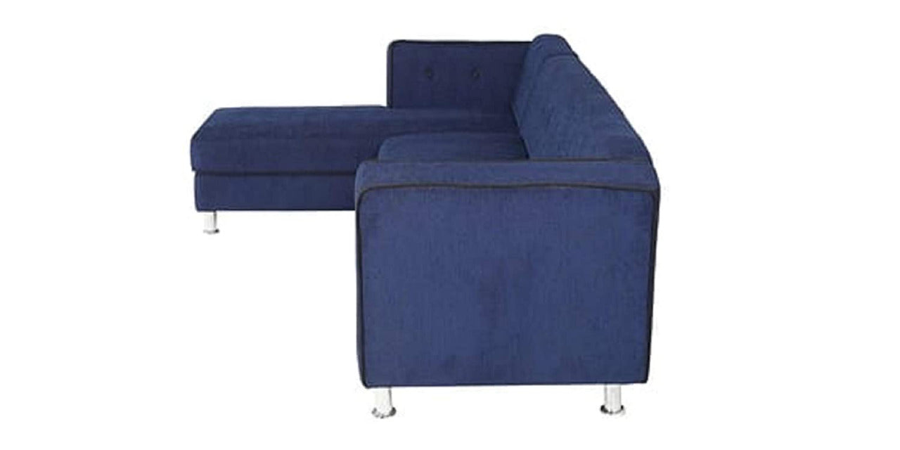 Designer Sofa Set:- Dora L Shape 5 Seater Fabric Luxury Furniture Sofa Set