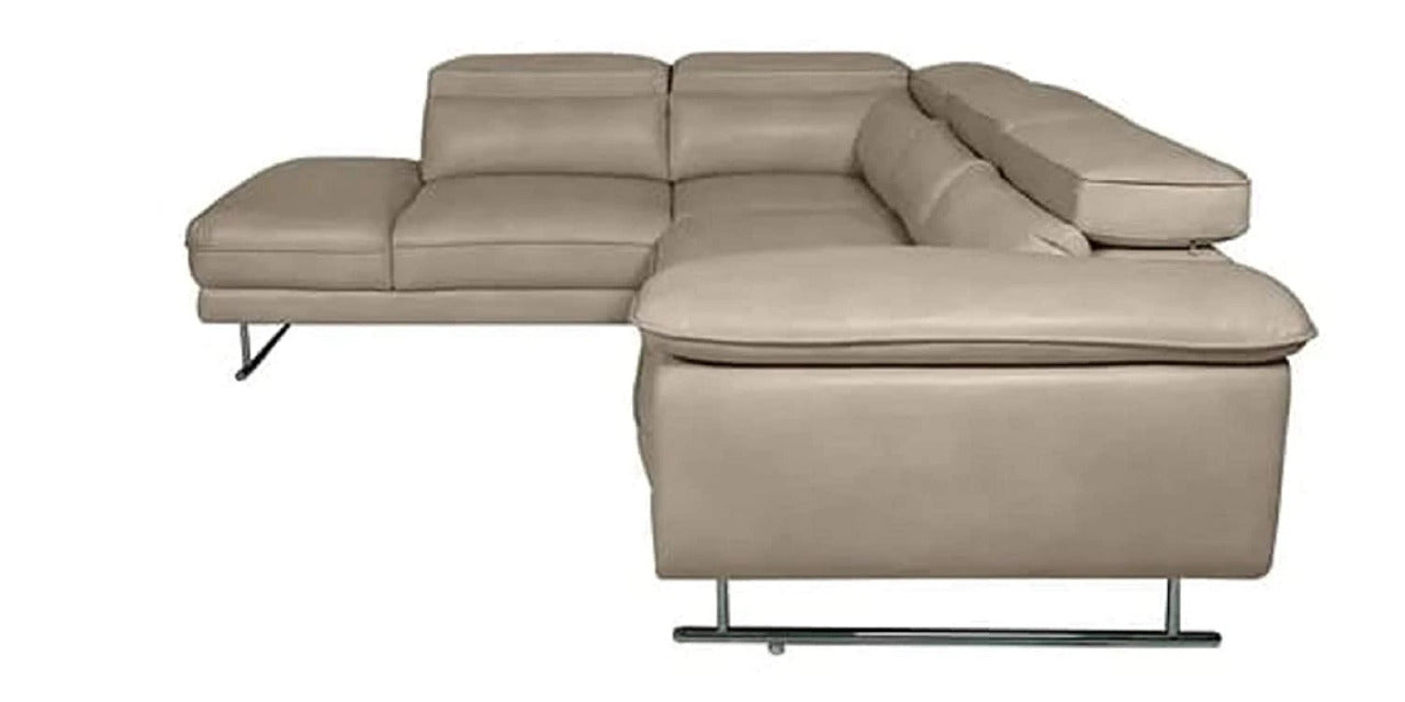 Designer Sofa Set:- Hugo L Shape 5 Seater Leatherette Sofa Set Luxury Furniture