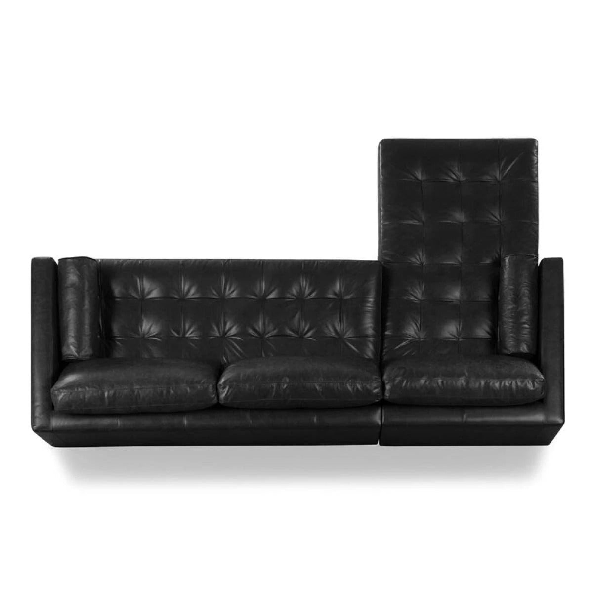 Designer Sofa Set:- Kate L Shape 5 Seater Leatherette Luxury Furniture Sofa Set