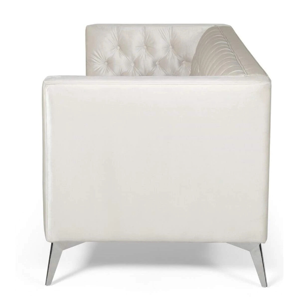 Designer Sofa Set:- Logue 3 Seater Velvet Fabric Luxury Furniture Sofa Set
