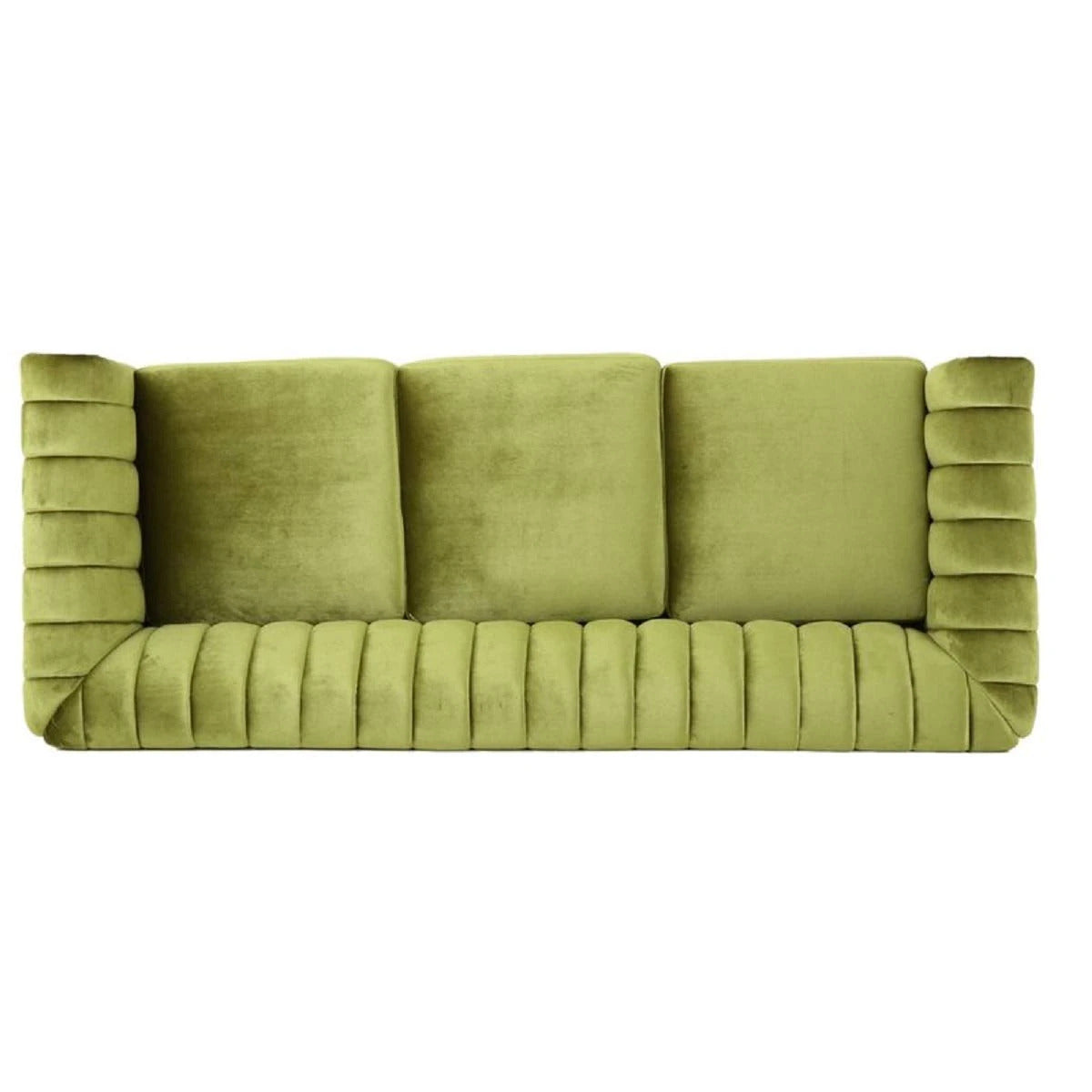 Designer Sofa Set:- 3 Seater Velvet Fabric Luxury Furniture Sofa Set