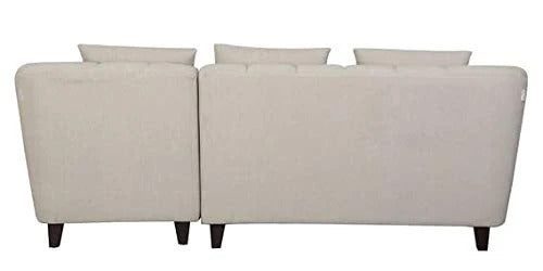 Designer Sofa Set:- Luxury Furniture L Shape 5 Seater Fabric Sofa Set