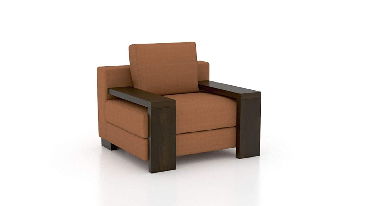 Designer Sofa Set:- Paes 3+2+1 Fabric Wooden Luxury Furniture Sofa Set