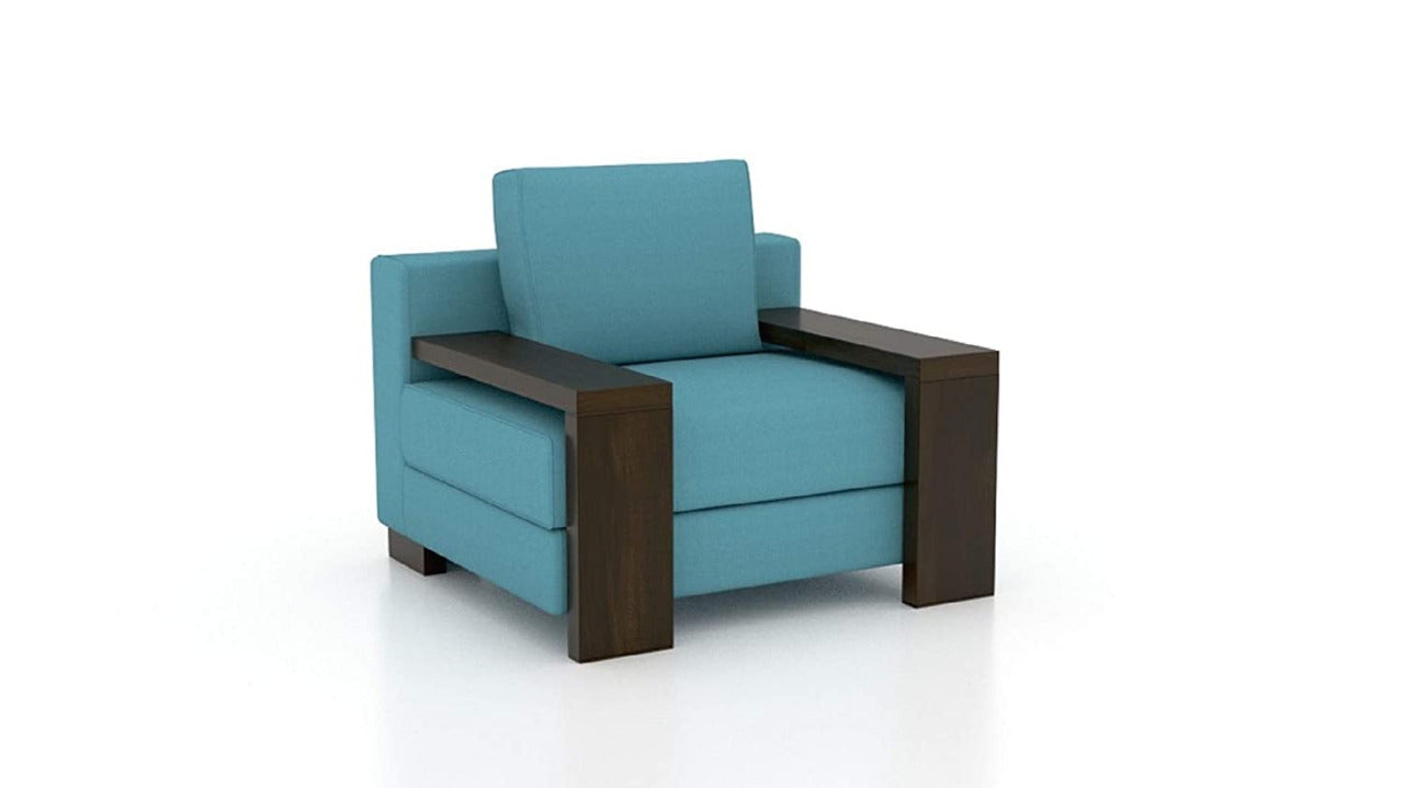 Designer Sofa Set:- Paes 3+2+1 Fabric Wooden Luxury Furniture Sofa Set