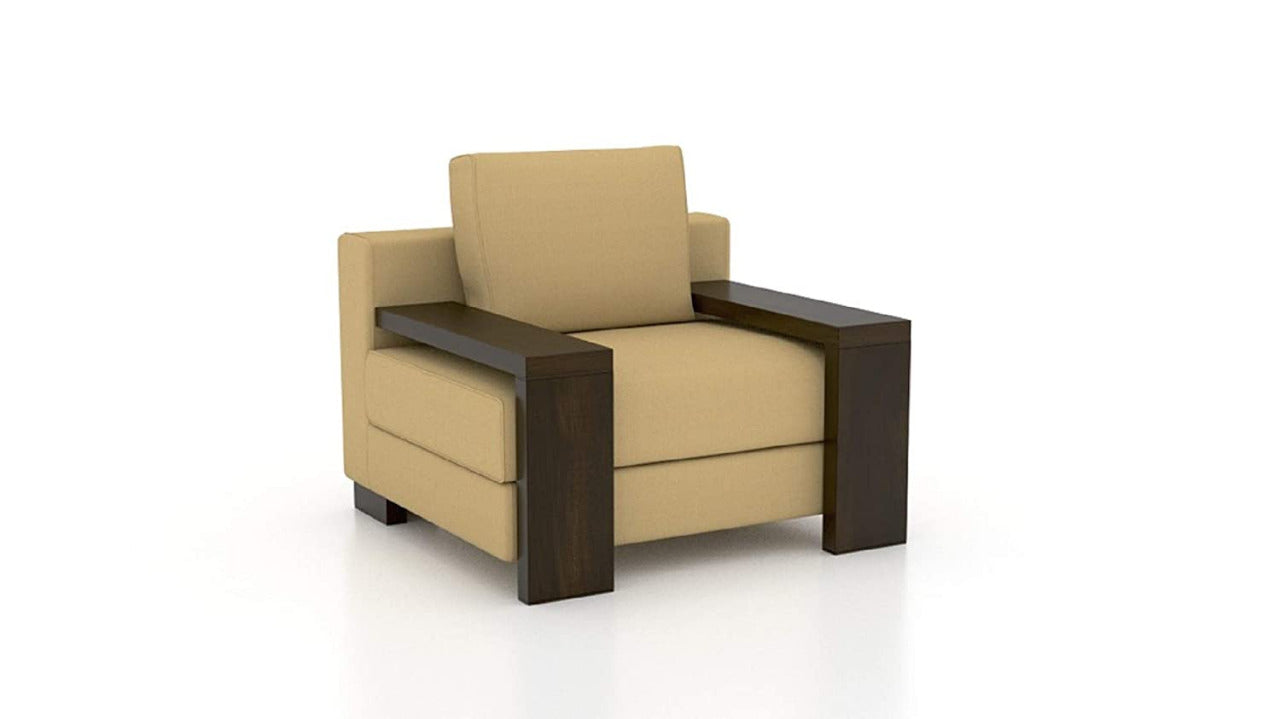 Designer Sofa Set:- Paes 3+2+1 Fabric Wooden Luxury Furniture Sofa Set