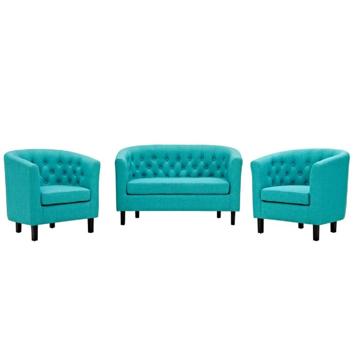 Designer Sofa Set:- ZIAA 3+1+1 Fabric Luxury Furniture Sofa Set
