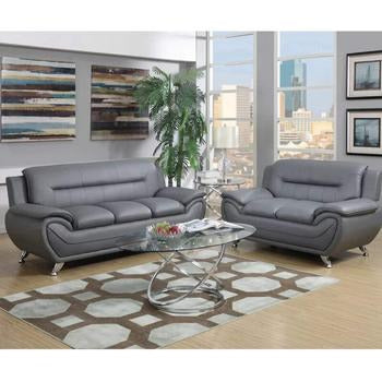 Designer Sofa Set:- ZIAA 3+2+1 Leatherette Sofa Set