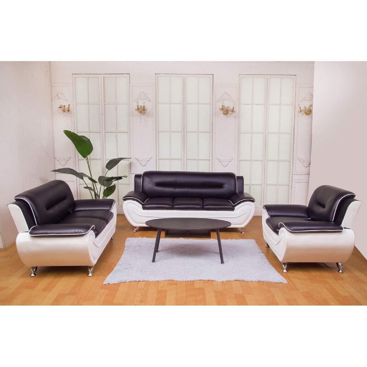 Designer Sofa Set:- ZIAA 3+2+1 Leatherette Sofa Set